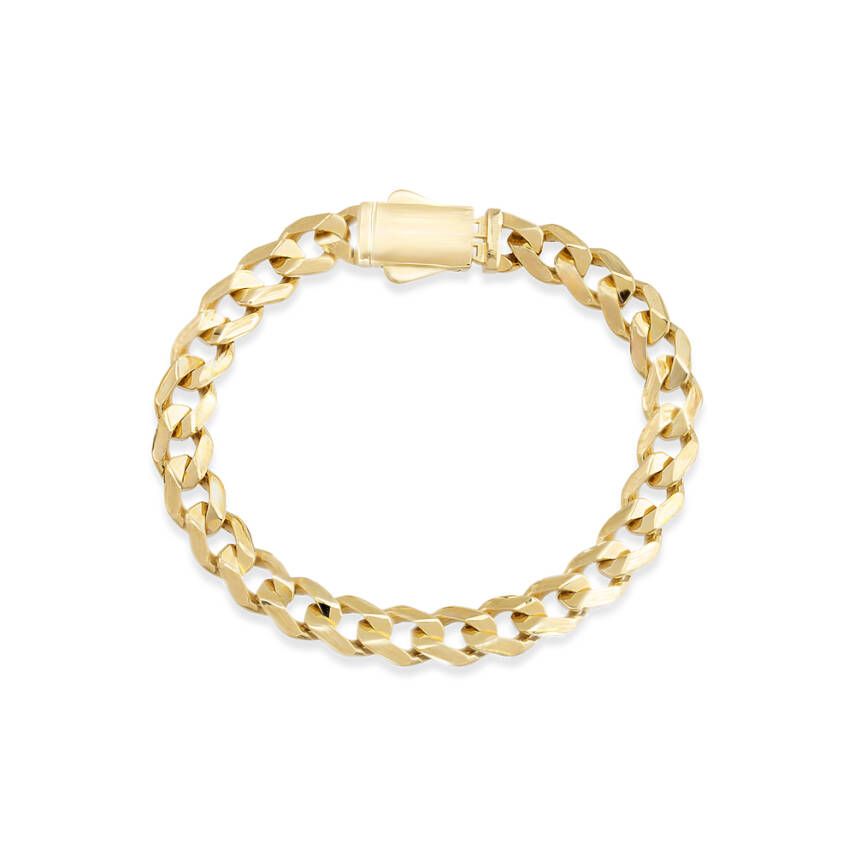 Taşsız Kilitli Zincir Altın Bileklik - Semih Haşhaş Kuyumculuk