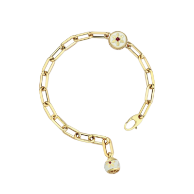 Uniq Kar Tanesi Cetaş Altın Bileklik - 1