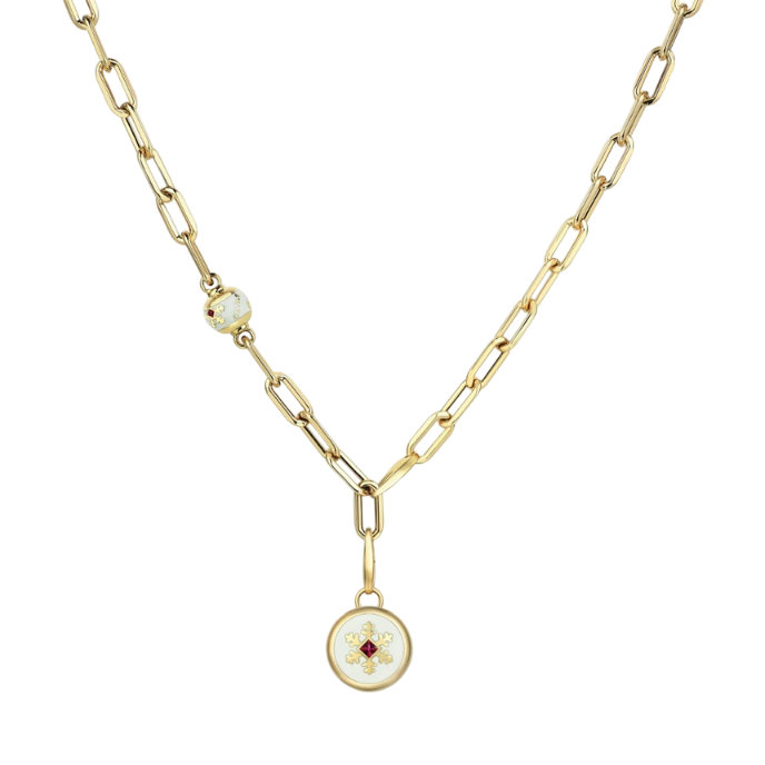 Uniq Kar Tanesi Cetaş Altın Kolye - Cetaş 