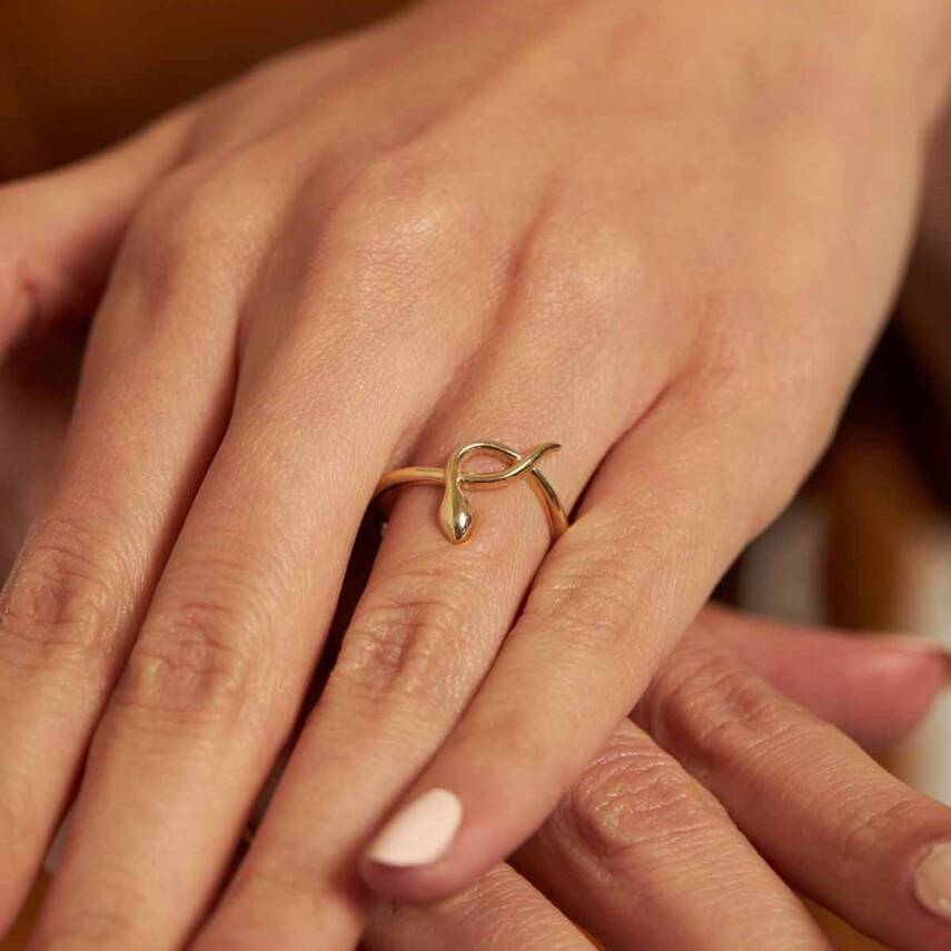 Yılan Altın Yüzük - Semih Haşhaş Kuyumculuk