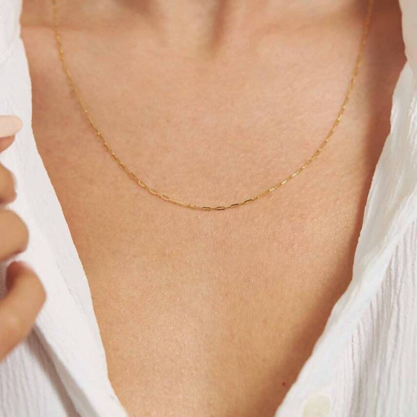 Zarif Bir Dokunuş Altın Kolye - Semih Haşhaş Kuyumculuk